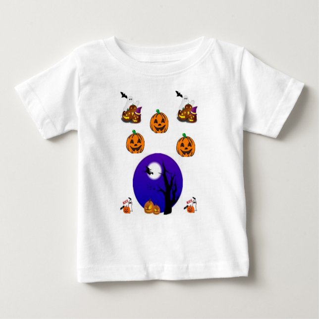 T-shirt bébé Halloween (Devant)