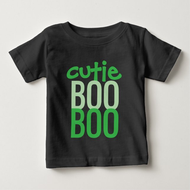 T-shirt bébé : HALLOWEEN Cutie Boo #1 (Devant)