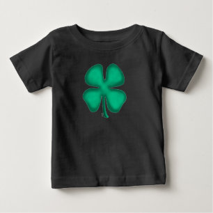 T-shirt bébé irlandais noir