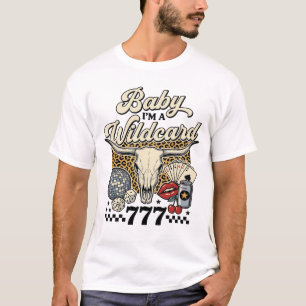 T-shirt Bébé je suis un joker Chemise de casino western vi