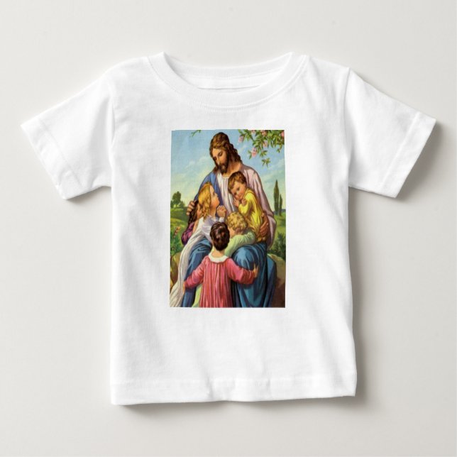 T-shirt bébé Jésus (Devant)