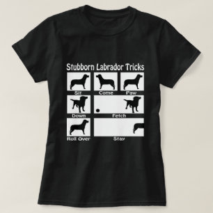 T-shirt Bébé Labrador Tricks Chien Thème