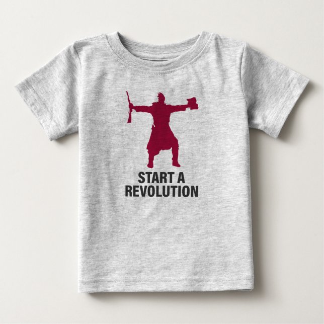 T-shirt bébé Lawrence Times Revolution (Devant)