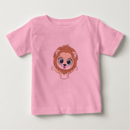 T-shirt bébé Lion mignon