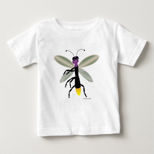 T-shirt bébé luciole (Devant)