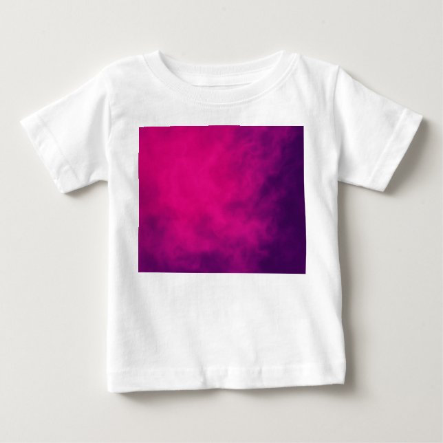 T-shirt bébé Magenta personnalisé (Devant)