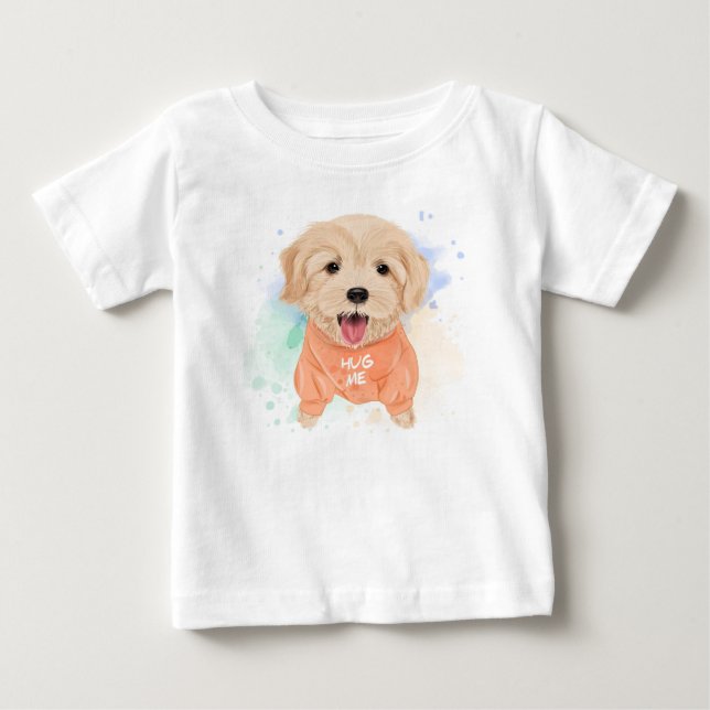 T-shirt bébé marionnette (Devant)