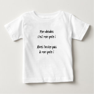 T-Shirt bébé „meine Schmusedecke es ist mein