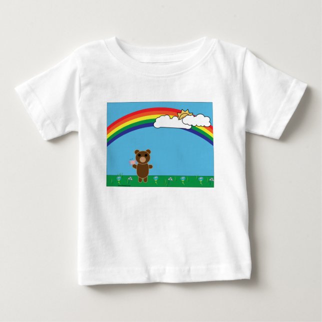 T-shirt bébé mignon (Devant)