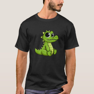 T-shirt Bébé mignon Crocodile Gator Amoureux des animaux C