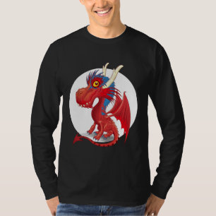 T-shirt Bébé mignon Dragon