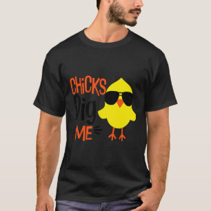 T-shirt Bébé mignon poulets poussin