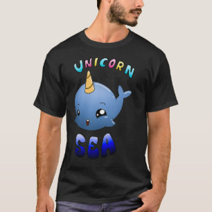 T-shirt Bébé Narwhal La licorne De La Mer