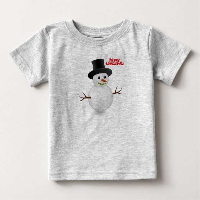 T-shirt bébé Noël (Devant)