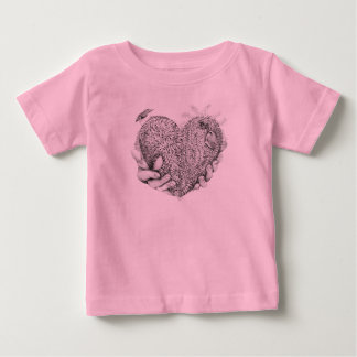 T-shirt bébé ou tout-petit avec "Vous tenez mon co