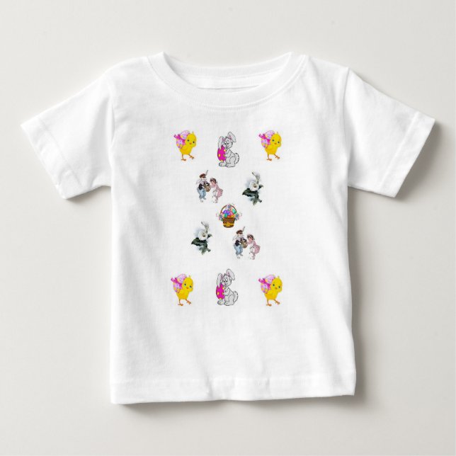 T-shirt bébé Pâques (Devant)