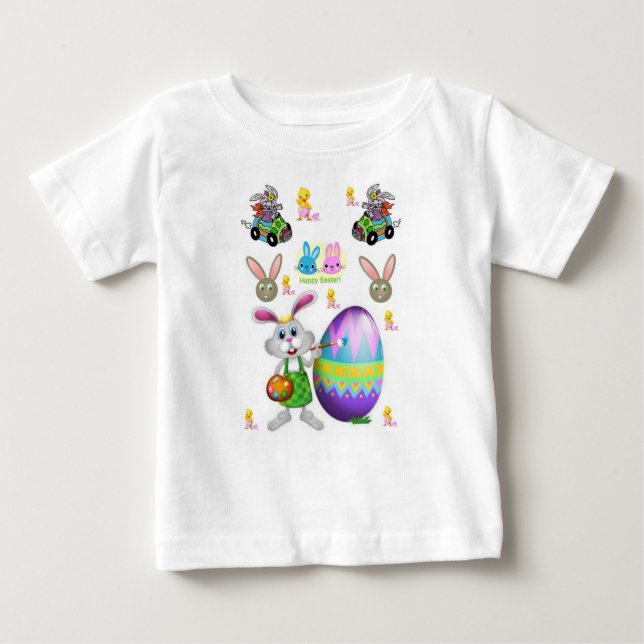 T-shirt bébé Pâques (Devant)