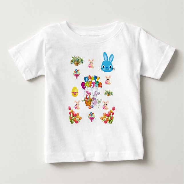 T-shirt bébé Pâques (Devant)