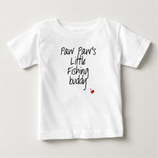 T-shirt bébé petit pote de pêche de Paw Paw