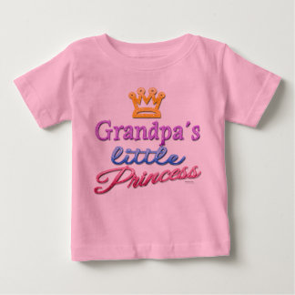 T-shirt bébé petite princesse de grand-père