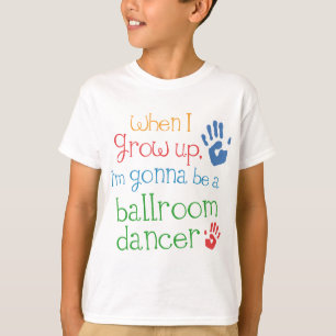 T-shirt bébé pour bébé Dancer de salle de bal (Fut
