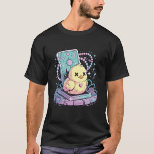 T-shirt Bébé Poussin Goth Pastel