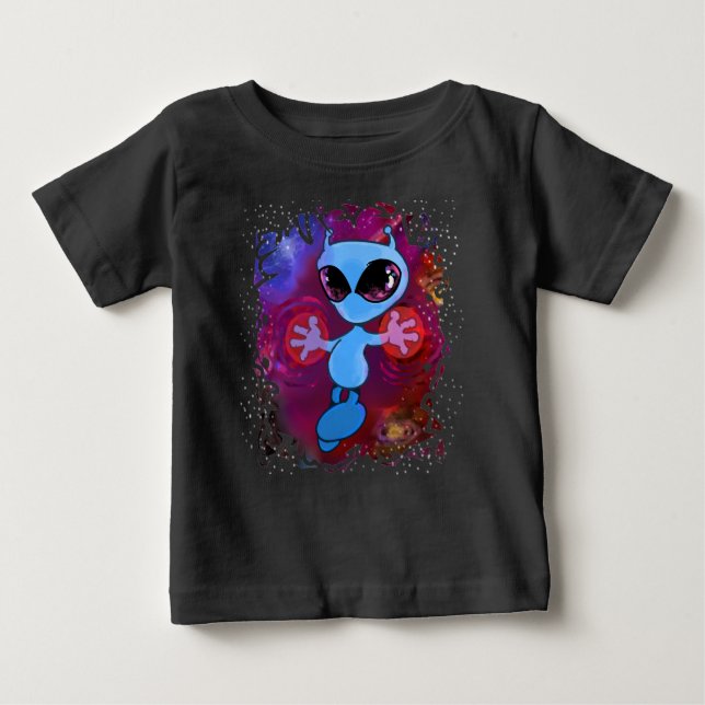 T-shirt bébé Qwiby (Devant)