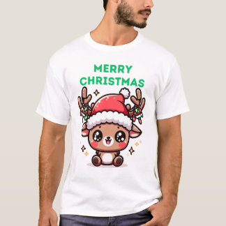 T-shirt Bébé Reindeer - Joyeux Noël