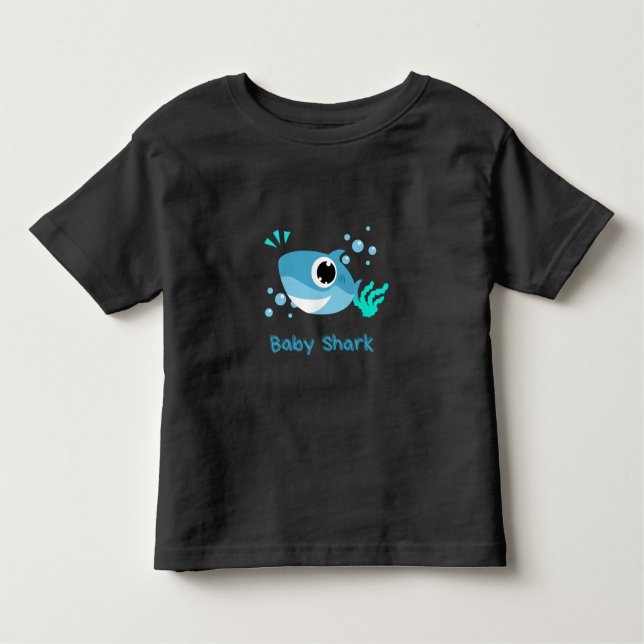 T-shirt bébé requin (Devant)