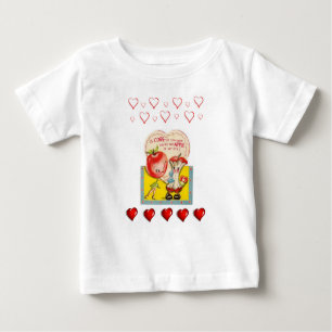 T-shirt bébé Saint Valentin