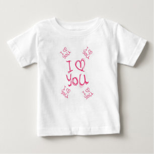 T-shirt bébé Saint Valentin
