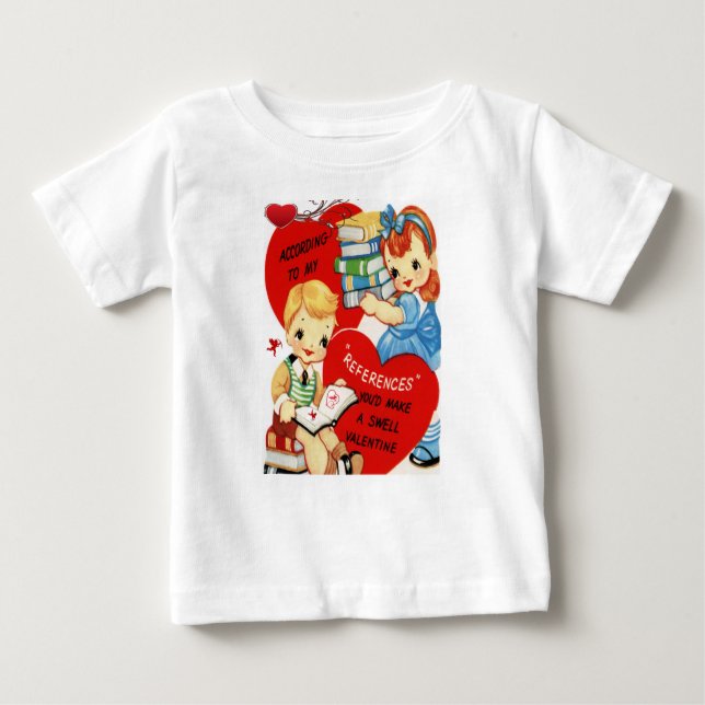 T-shirt bébé Saint Valentin (Devant)