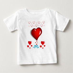 T-shirt bébé Saint Valentin