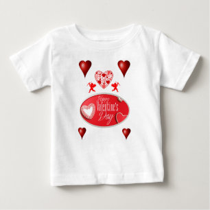 T-shirt bébé Saint Valentin