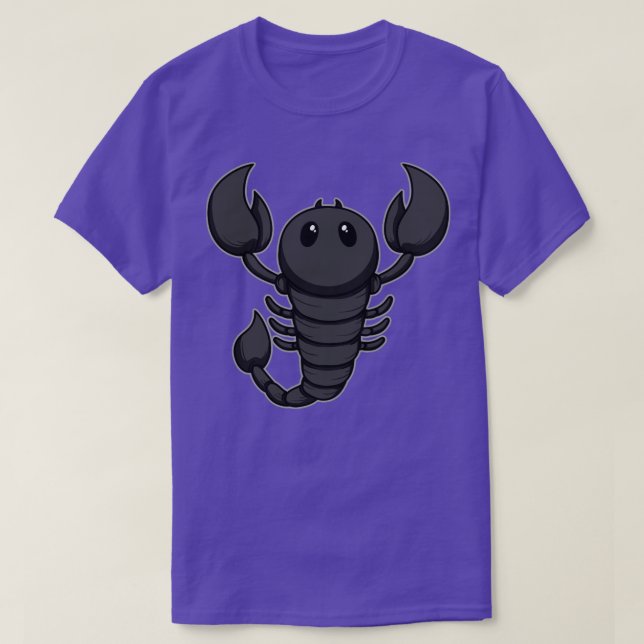 T-shirt Bébé Scorpion mignon Et Croustillant Poisonous Ani (Design devant)