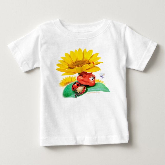T-shirt bébé Sleepy Ladybug / Sleepy Ladybird (Devant)