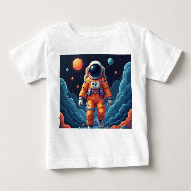 T-shirt bébé Spaceman (Devant)