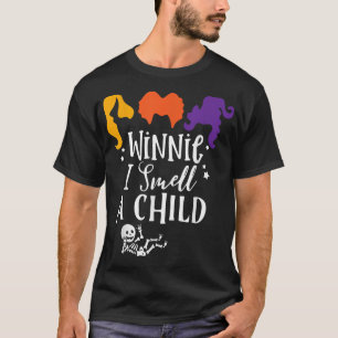 T-shirt Bébé Squelette Grossesse Halloween Winnie Je Sens 