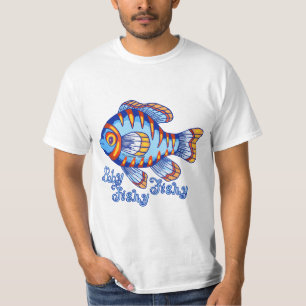 T-shirt Bébé TBA Blue Fishy