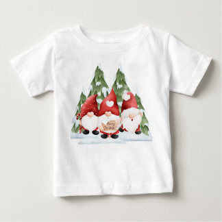 T-shirt bébé trois nanas Noël