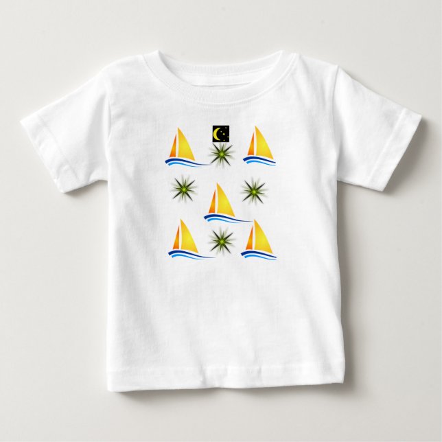 T-shirt bébé voile (Devant)
