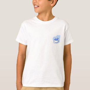 T-shirt Bébés Baleine Tasse à Thé Éclaboussure