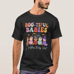T-shirt Bébés Bootiful Unité Mère Bébé Halloween épouvanta