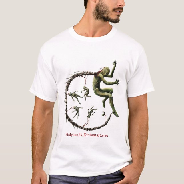T-shirt Bébés de cerveau (Devant)