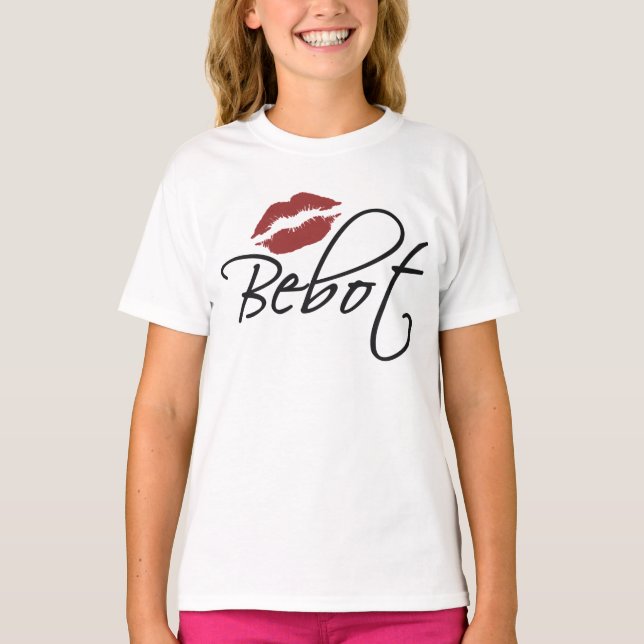 T-shirt Bebot Lips (Chemise pour enfants) (Devant)