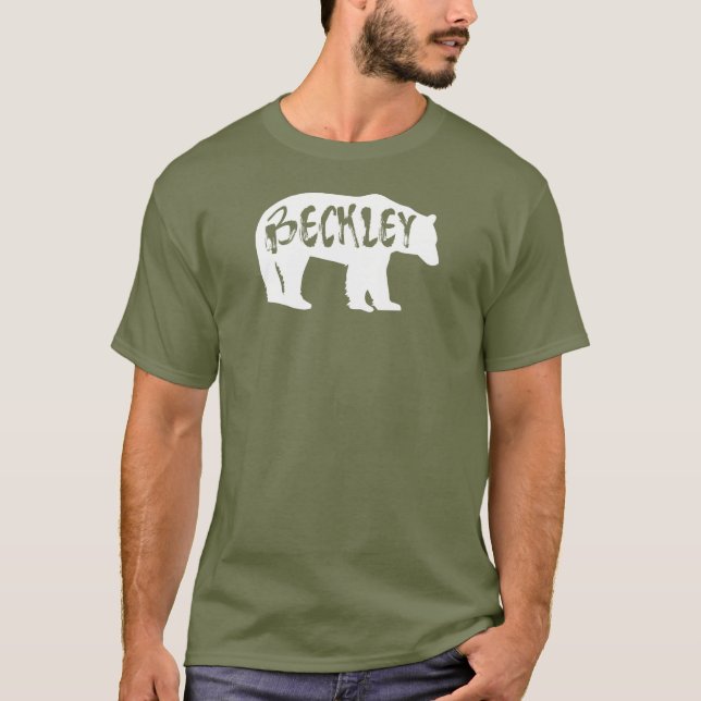 T-shirt Beckley West Virginia Bear (Devant)