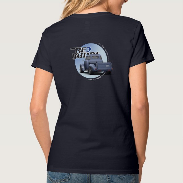 T-shirt Bed Buddi Ladies V-Neck (Dos)