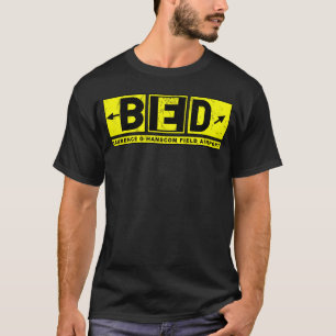 T-shirt BED Laurence G Hanscom Field Airport Signal de voi