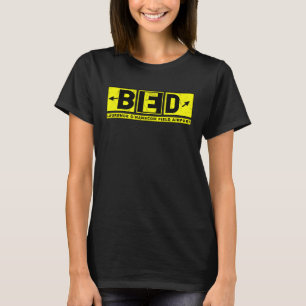 T-shirt BED Laurence G Hanscom Field Airport Signal de voi
