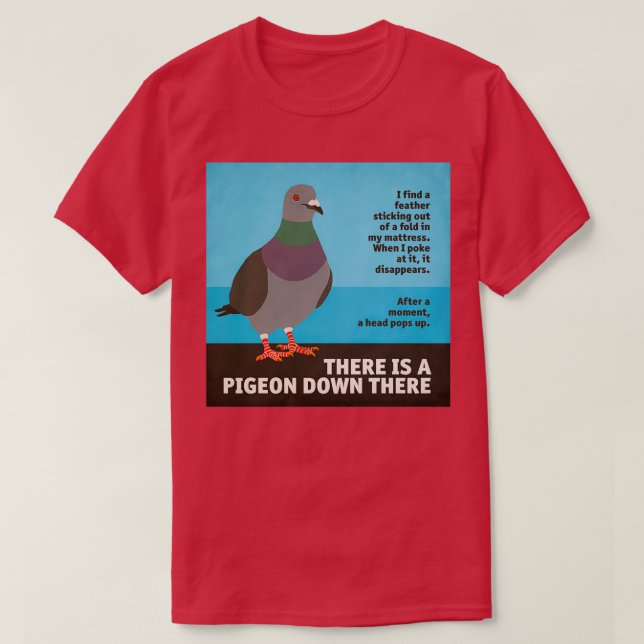 T-shirt Bed Pigeon 2 (Design devant)